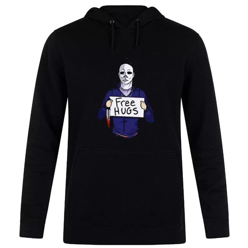 Michael Myers Halloween Ends 2022 Free Hugs Style Hoodie