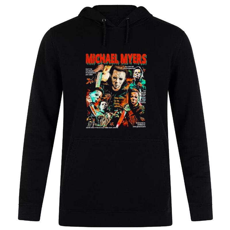 Michael Myers Horror Movie Fan Style 2022 Retro Hoodie