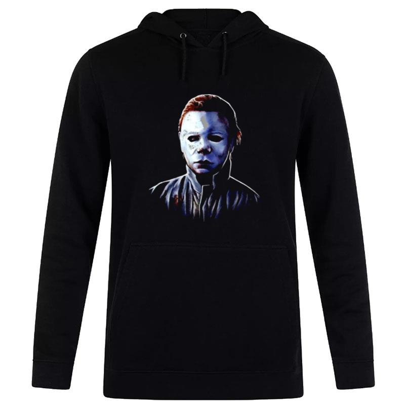 Michael Myers PortraIt'scary Movie Halloween Hoodie