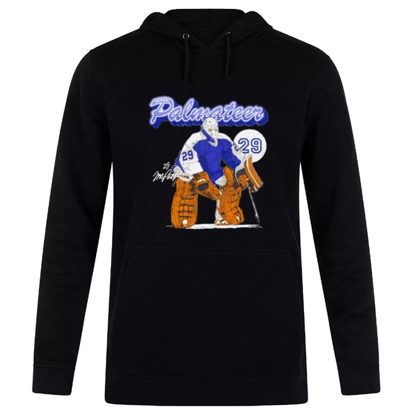 Michael Palmateer Toronto Maple Leafs Retro Scrip Hoodie