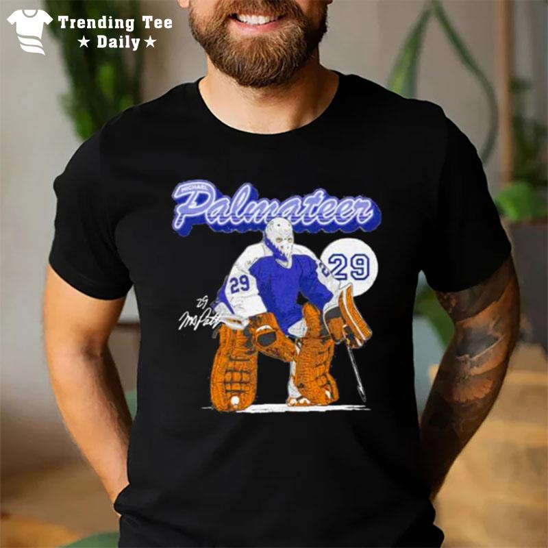 Michael Palmateer Toronto Maple Leafs Retro Scrip T-Shirt