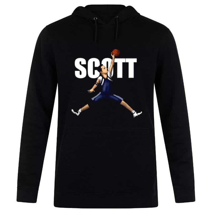 Michael Scott Basketball Air Jordan Logo Inspired Hoodie