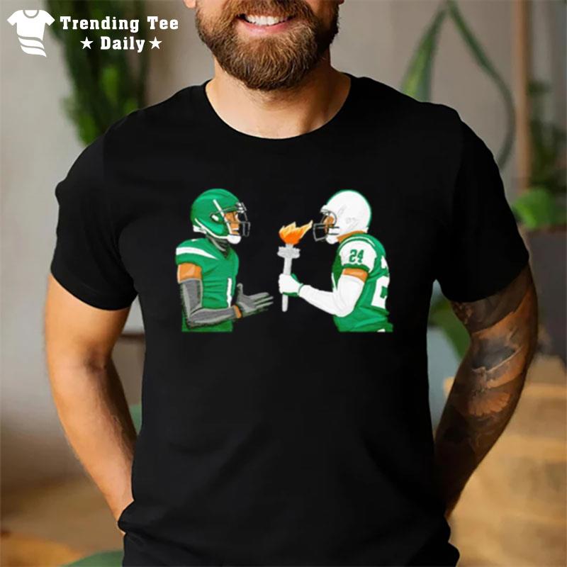 Michael Vick And Darrelle Revis Fire T-Shirt