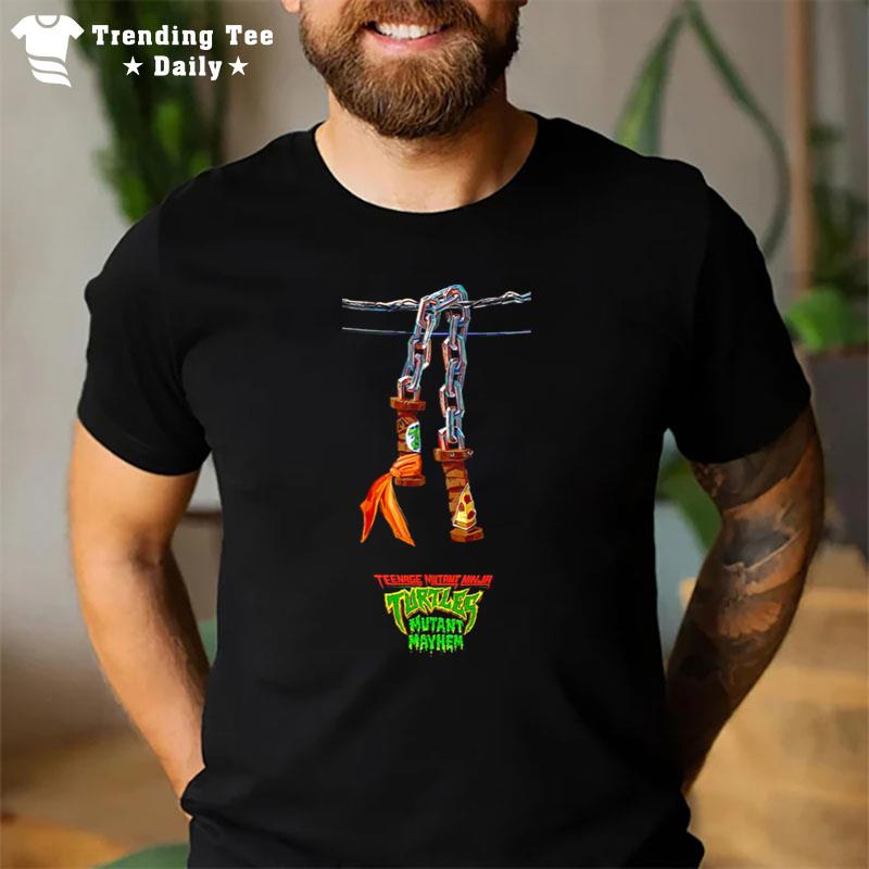 Michelangelo Weapon Gear Up Teenage Ninja Turtles Mutant Mayhem Fan Gifts T-Shirt