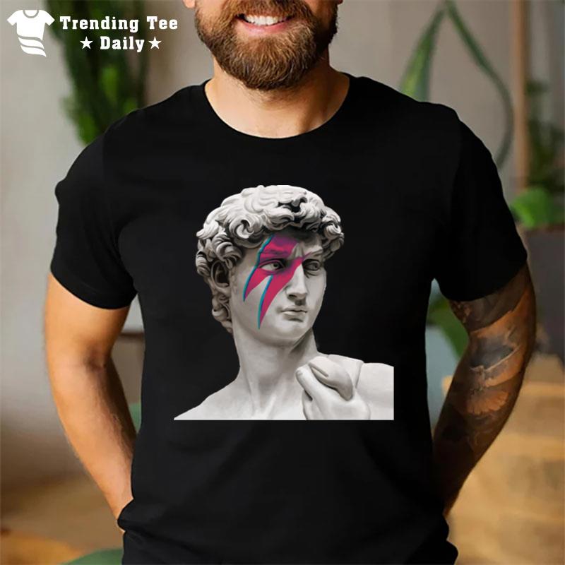 Michelangelo&X27;S David Bowie Classic T-Shirt