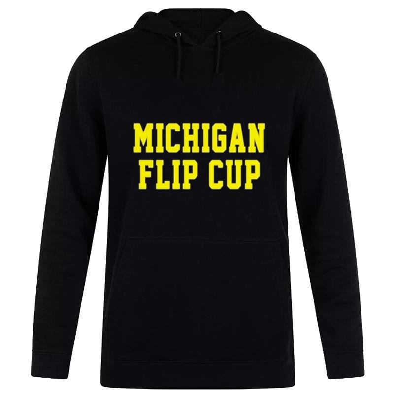 Michigan Flip Cup Hoodie