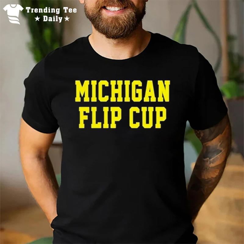 Michigan Flip Cup T-Shirt