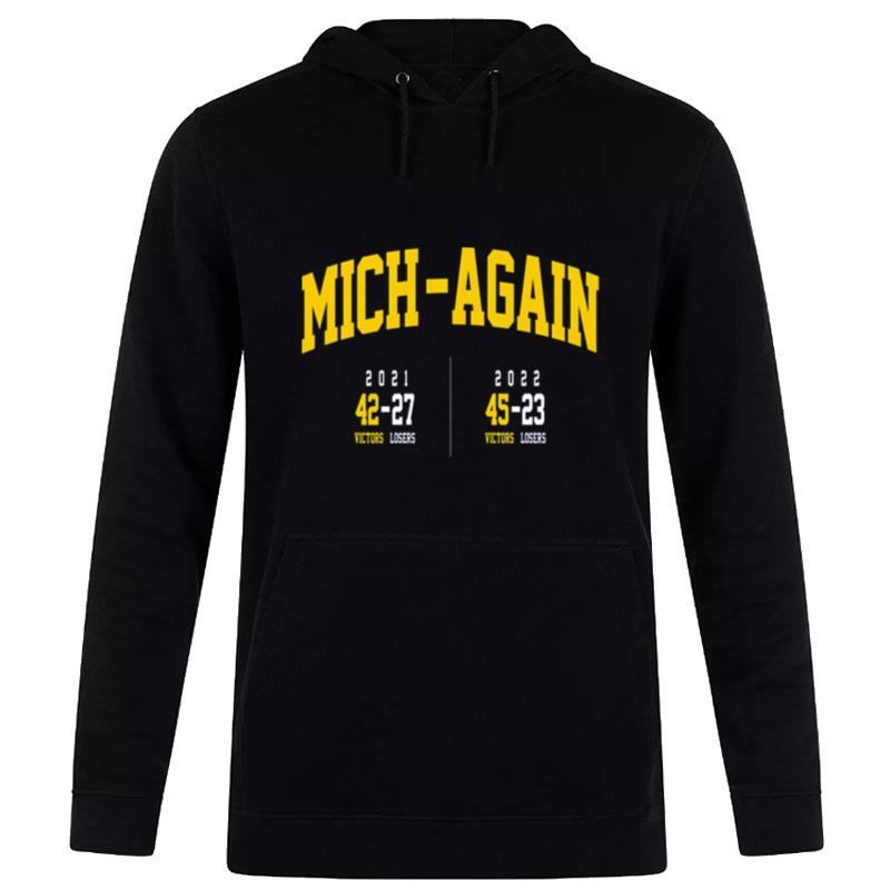 Michigan Football 2022 Mich Again Victors Championship Hoodie