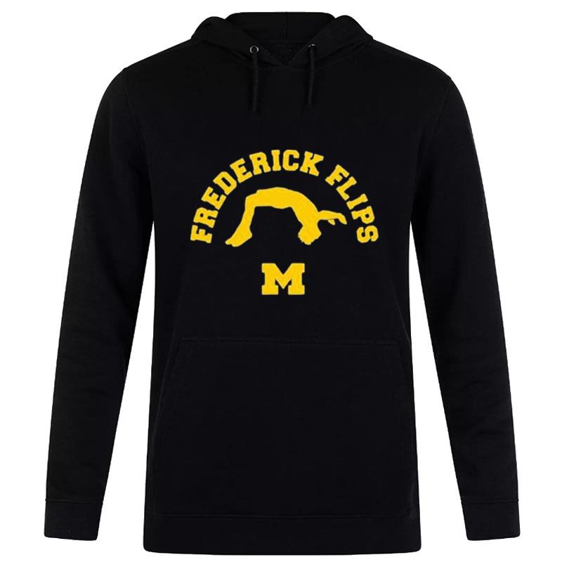 Michigan Gymnastics Frederick Flips Hoodie