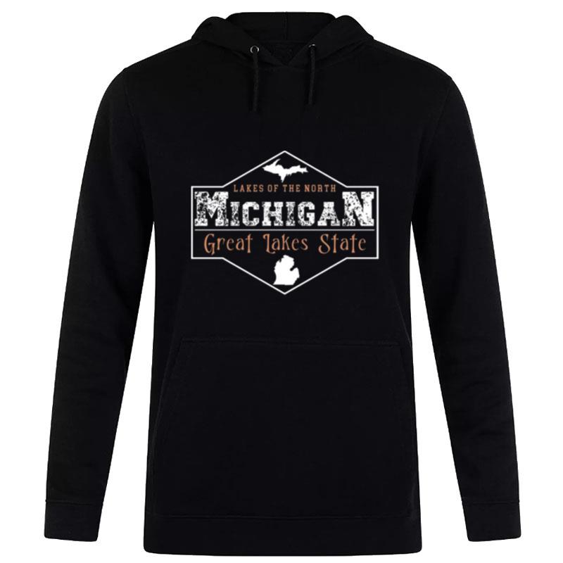 Michigan Lakes Of The North Hoodie