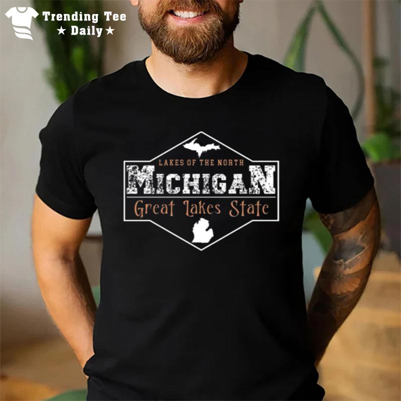 Michigan Lakes Of The North T-Shirt