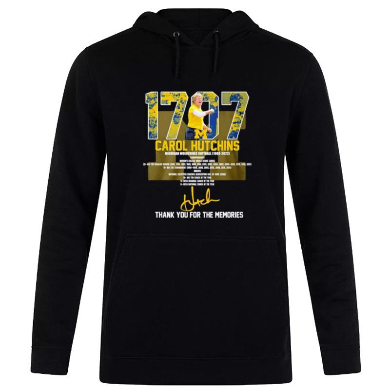 Michigan's Carol Hutchins Coach Memories Hoodie