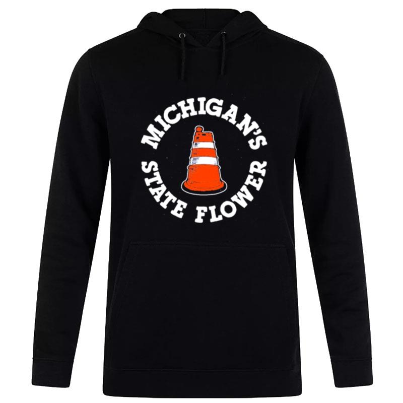 Michigan's State Flower Hoodie