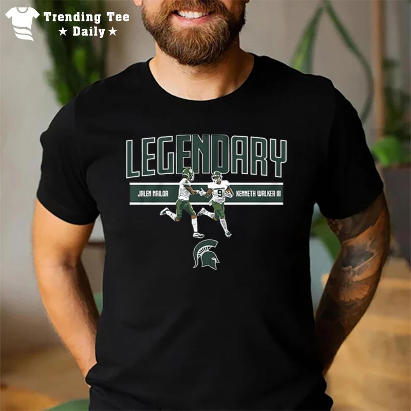 Michigan State Kenn'th Walker Iii And Jalen Nailor T-Shirt