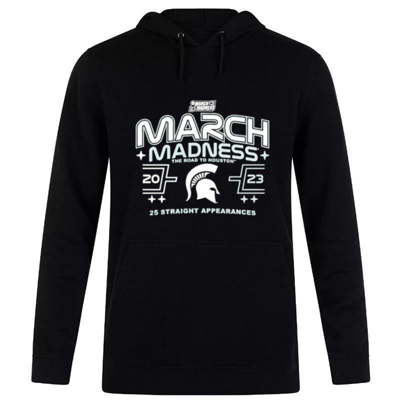 Michigan State Spartans 2023 March Madness The Road To Houston Hoodie