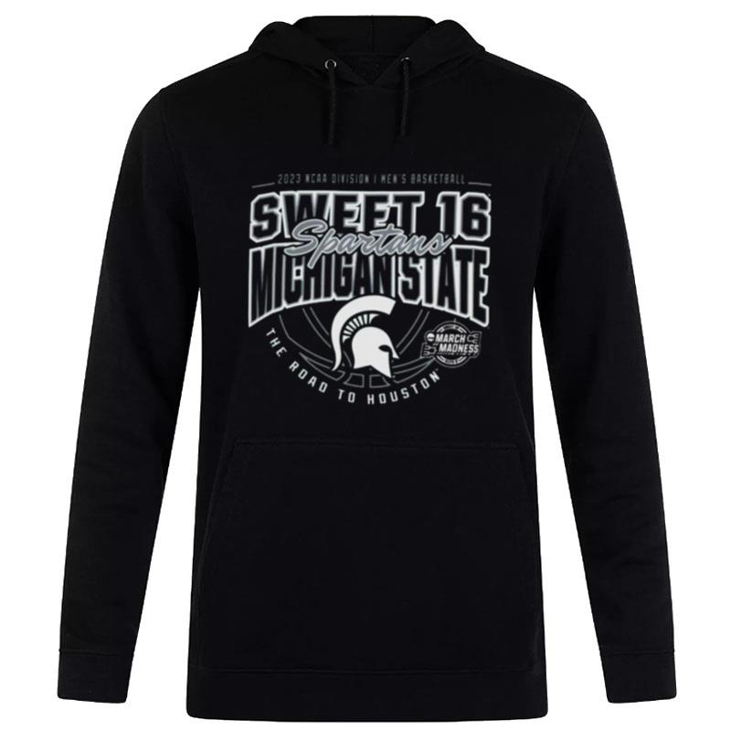 Michigan State Spartans Sweet 16 2023 Ncaa Division I'men's Basketball New York D I'm Hoodie