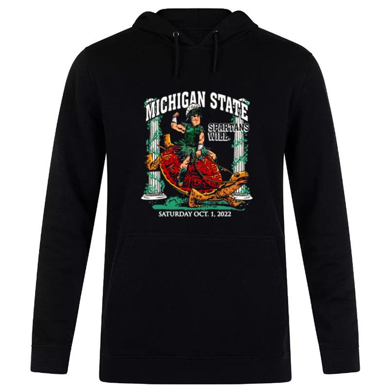 Michigan State Spartans Vs. Maryland Terrapins Game Day 2022 Hoodie