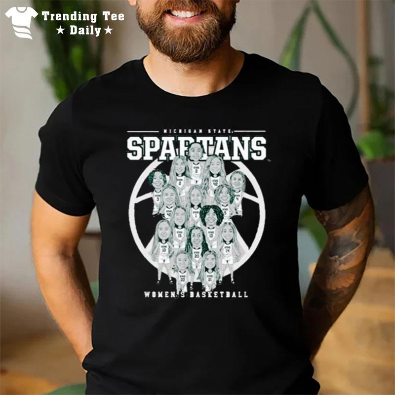 Michigan State Spartans Women's Basketball 2023 T-Shirt