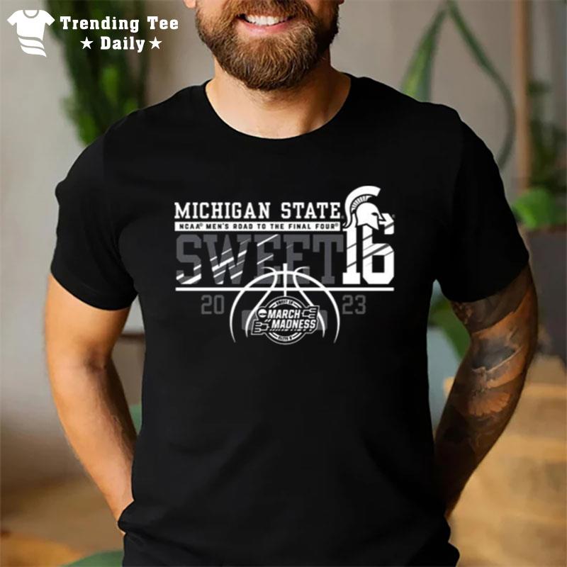 Michigan State University Men's Basketball 2023 Sweet 16 T-Shirt