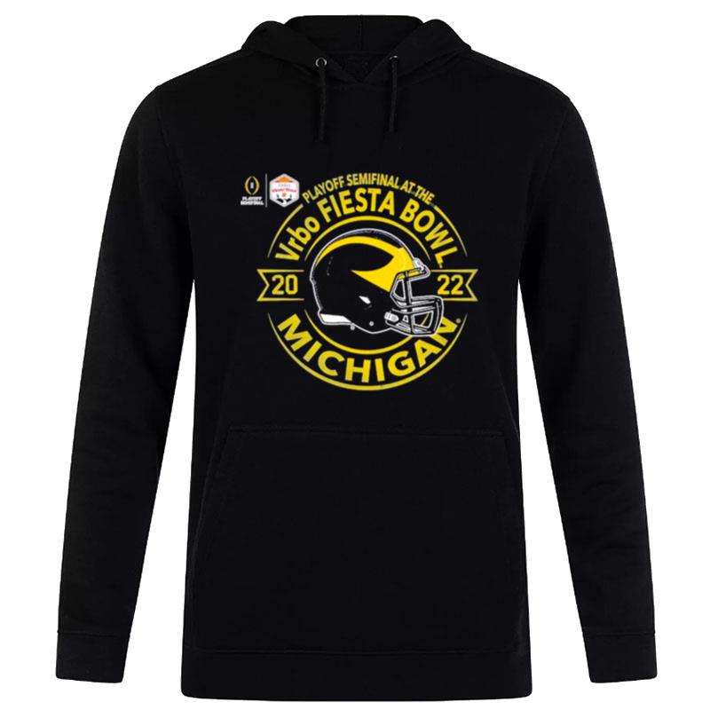 Michigan Wolverines 2022 Playoff Semifinal At The Vrbo Fiesta Bowl Hoodie