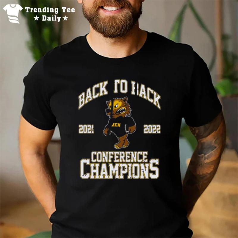 Michigan Wolverines Back To Back 2021 2022 Conference Champions T-Shirt