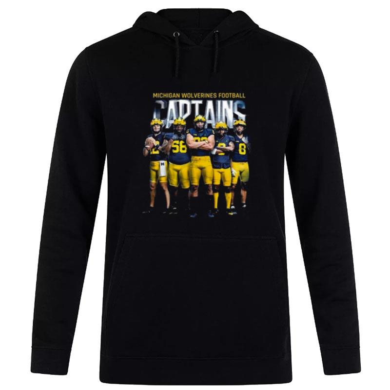 Michigan Wolverines Football Announces Team Captains For The 2022 Season Hoodie