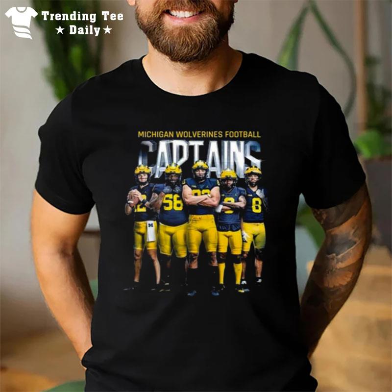 Michigan Wolverines Football Announces Team Captains For The 2022 Season T-Shirt