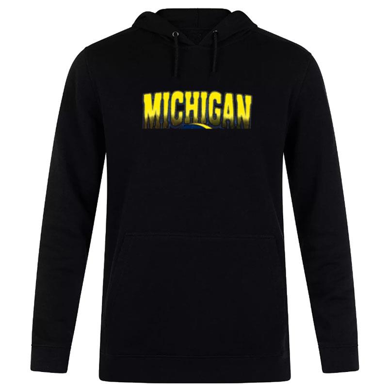 Michigan Wolverines Football Est 1879 Vintage Hoodie