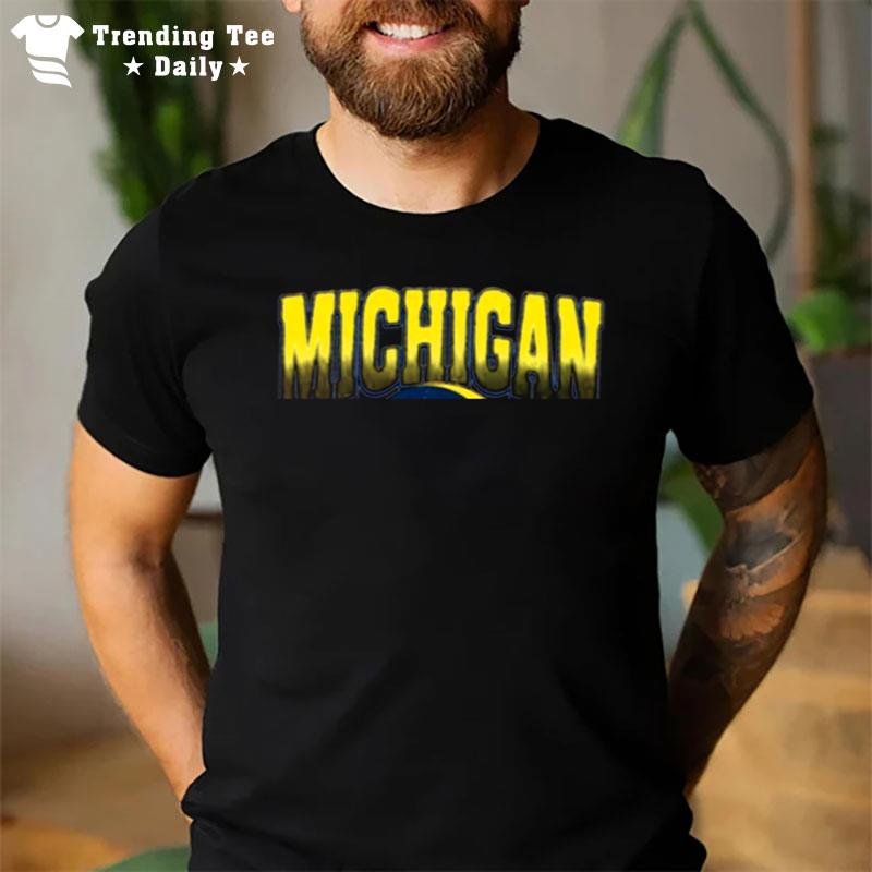 Michigan Wolverines Football Est 1879 Vintage T-Shirt