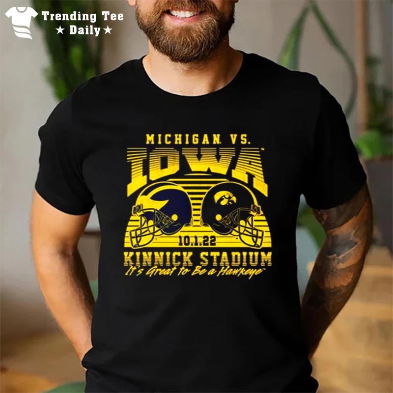 Michigan Wolverines Vs. Iowa Hawkeyes Game Day 2022 T-Shirt