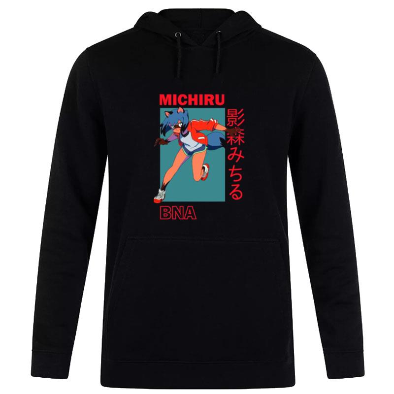 Michiru Kagemori Bna Trigger Anime Hoodie