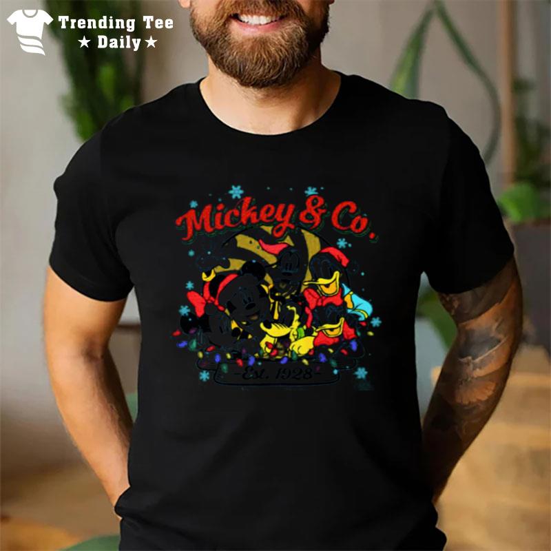 Mickey And Co Est 1928 Christmas T-Shirt