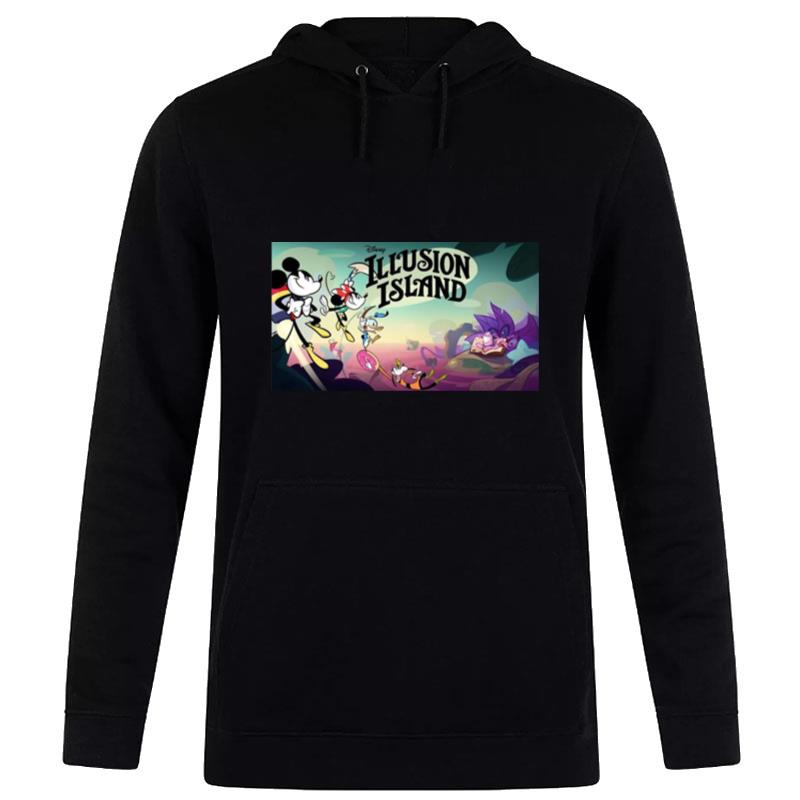 Mickey And Friends In Disney Illusion Island Hoodie