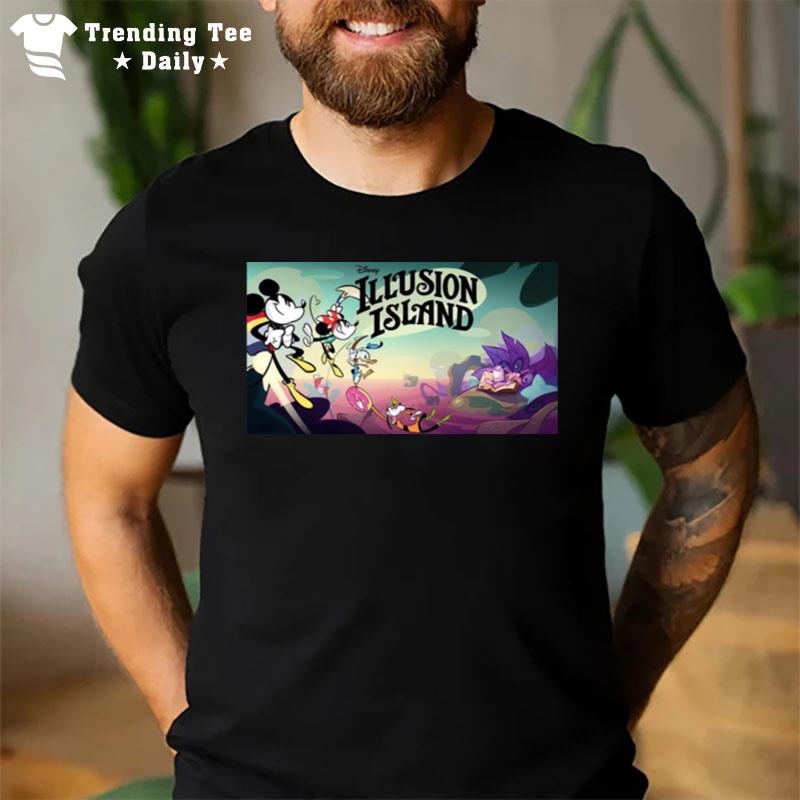 Mickey And Friends In Disney Illusion Island T-Shirt