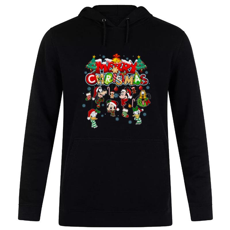 Mickey And Friends Merry Christmas Hoodie