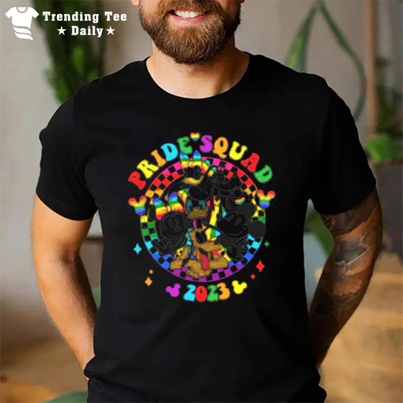 Mickey And Friends Pride Squad Lgbt 2023 T-Shirt