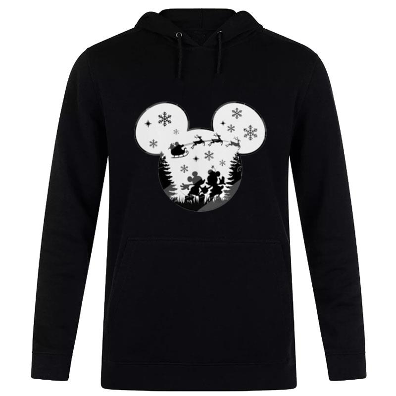 Mickey And Minnie Mouse Santa Winter 2022 Christmas Hoodie