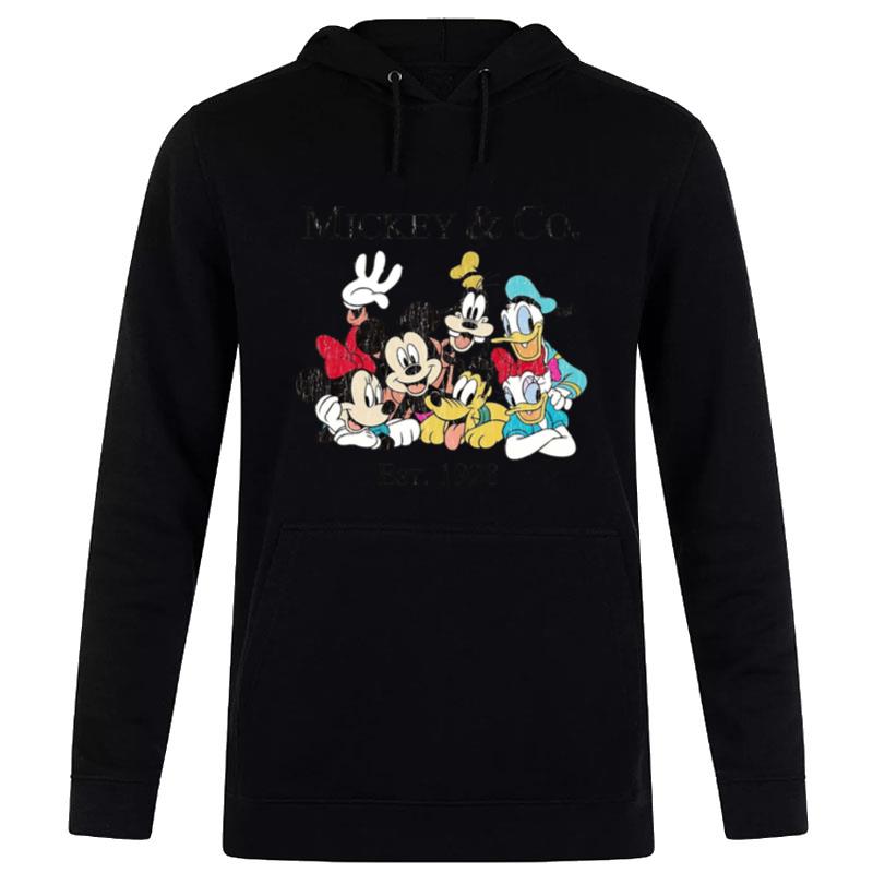 Mickey & Co Est 1928 Retro Mickey And Friends Retro Trip Disney Hoodie