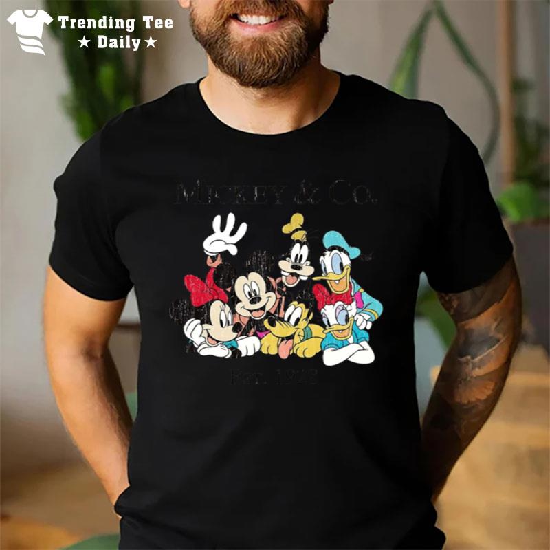 Mickey & Co Est 1928 Retro Mickey And Friends Retro Trip Disney T-Shirt