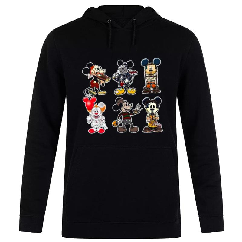 Mickey Halloween Mickey Mouse Style Horror Character Halloween Disney Movie Costume Hoodie