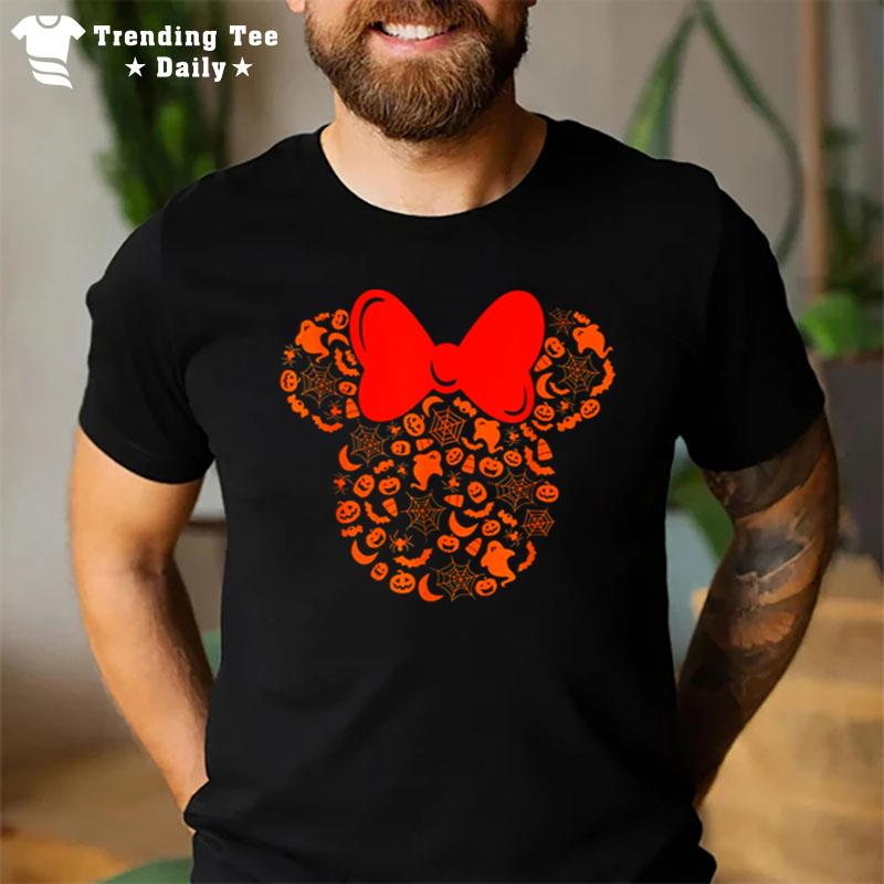 Mickey Halloween Pumkin And Spider Ghost Are So Scary T-Shirt