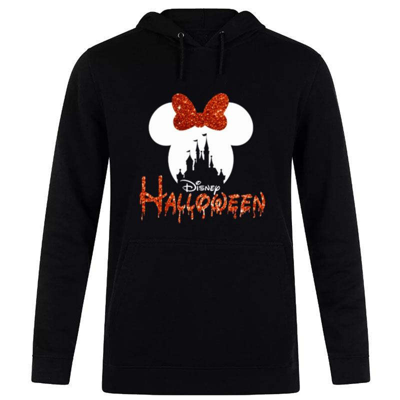 Mickey Halloween Scary Big Bow Hoodie