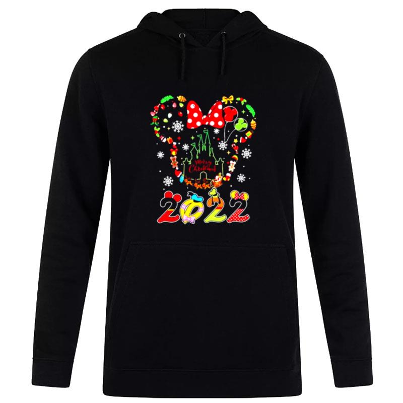 Mickey & Minnie Mouse Disney Merry Christmas 2022 Hoodie