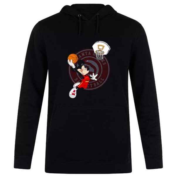 Mickey Mouse Basketball Atlanta Hawks Hoodie