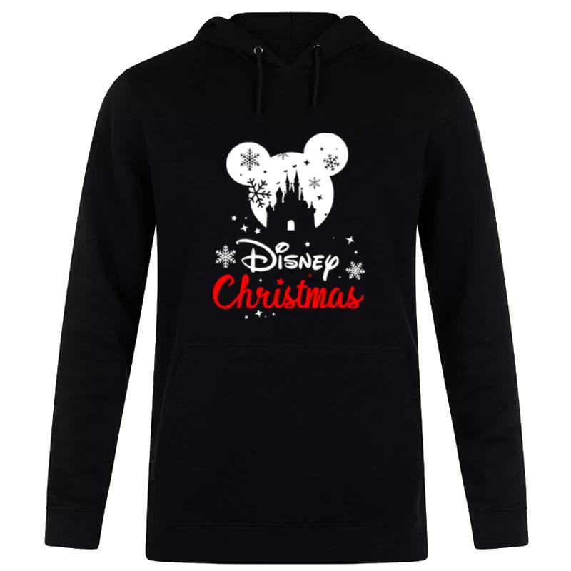 Mickey Mouse Disney Snowman Merry Christmas Hoodie