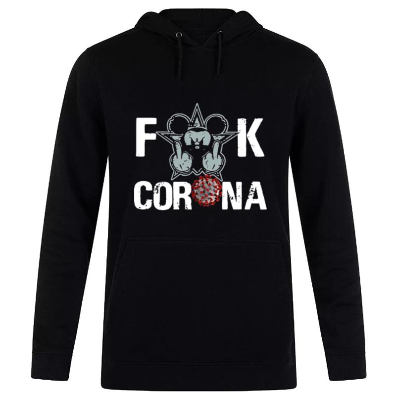 Mickey Mouse Fuck Corona Hoodie