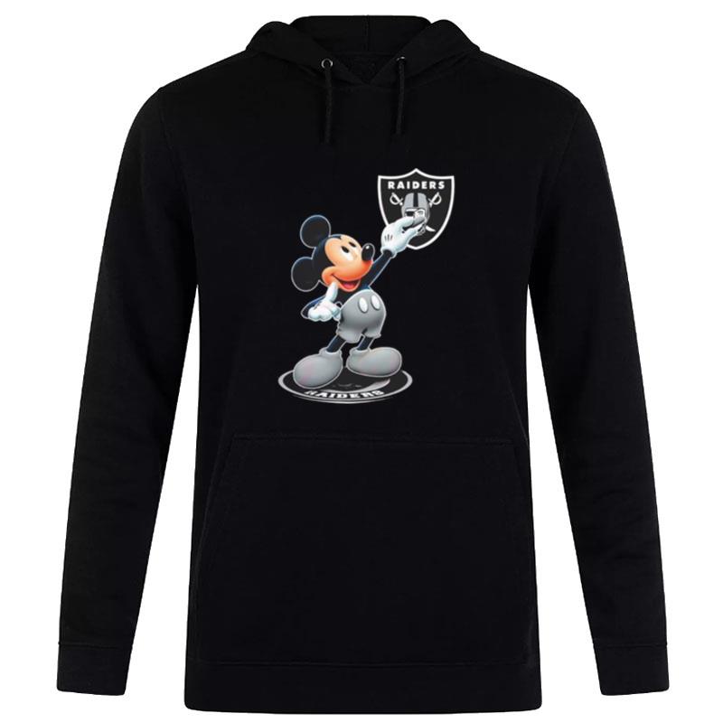 Mickey Mouse Nfl Las Vegas Raiders Logo 2023 Hoodie