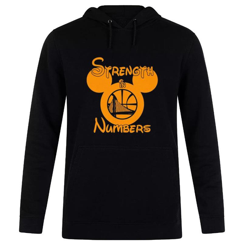 Mickey Mouse Stren'th In Number Golden State Warriors Hoodie