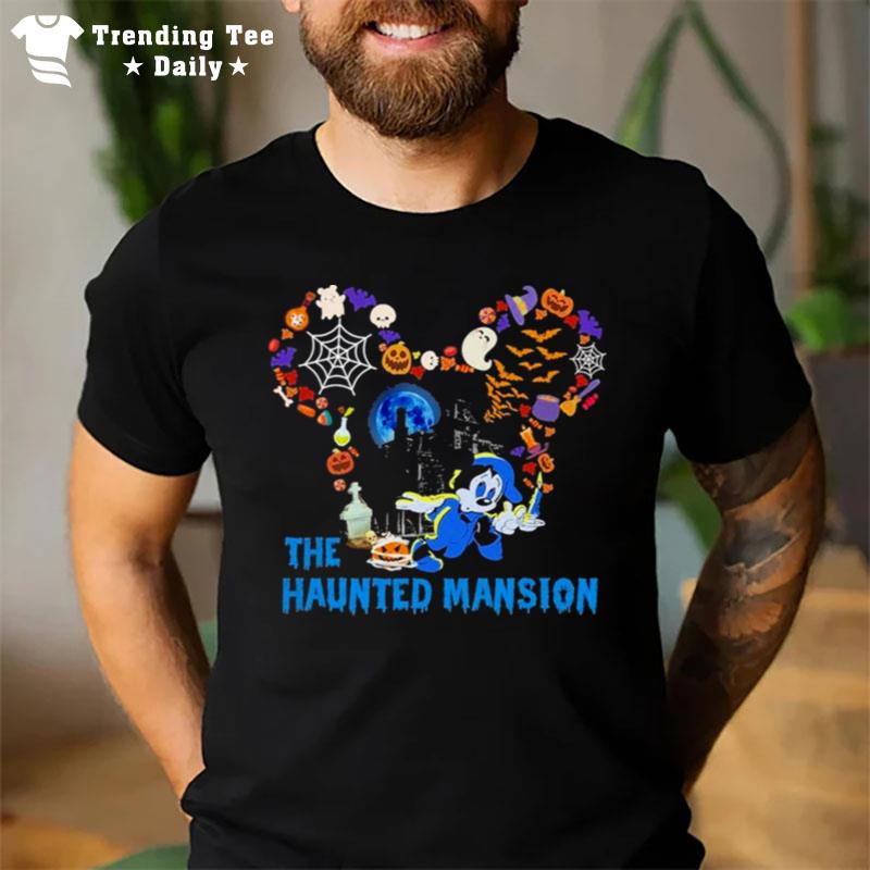 Mickey Mouse The Haunted Mansion Happy Halloween 2022 T-Shirt