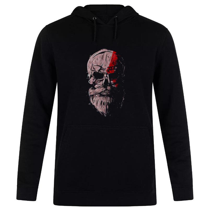 Midgard Spartan God Of War Ragnarok Skull Hoodie